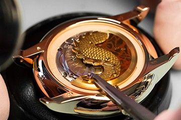 济南劳力士自动轮磨损了